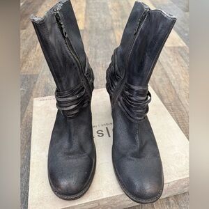 Bed Stu genuine leather ankle boots